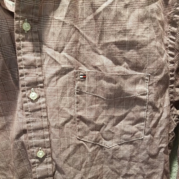 Tommy Hilfiger XL Custom Fit 80s 2 Ply Button Down - Picture 4 of 10